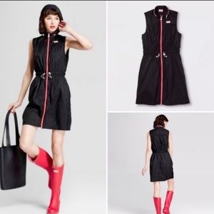 HUNTER vest with packable hood